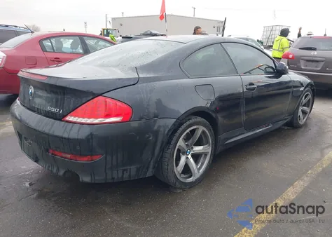 2010 BMW 650I из США, поврежденный, VIN WBAEA5C55ACV93679